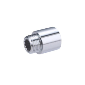 Allonge de robinet chromée