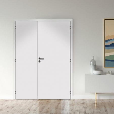 Bloc porte bois 2 vantaux tertiaire