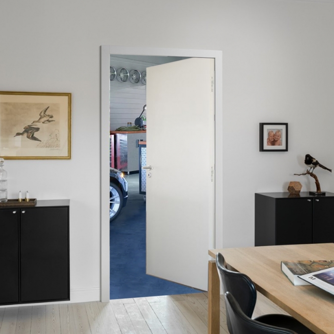 Bloc porte de communication isolant