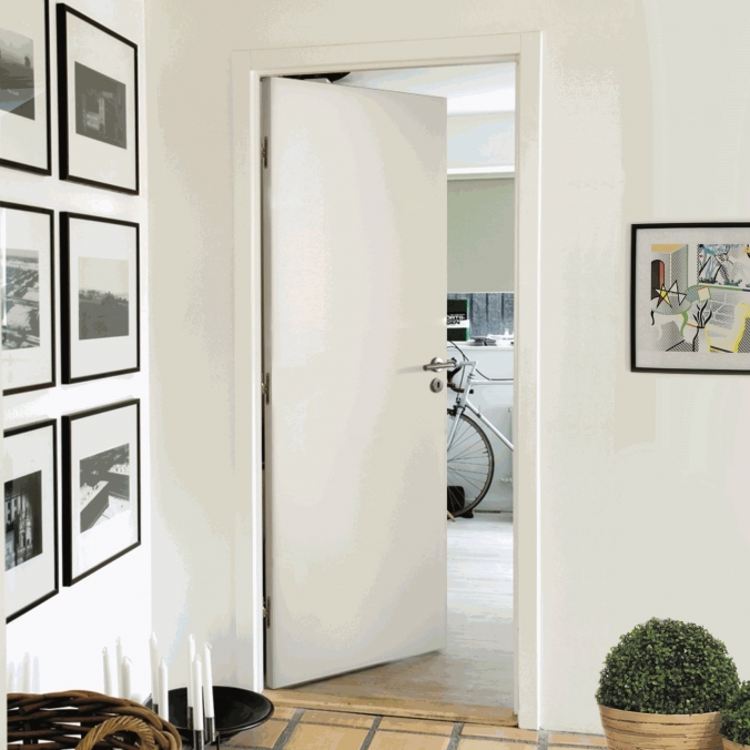 Bloc porte de communication isolant