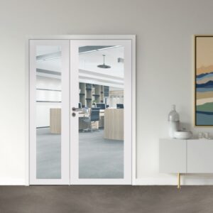 Bloc porte vitré 2 vantaux tertiaire