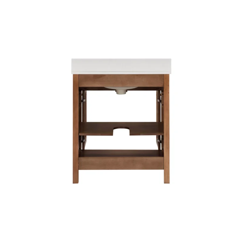 Dylan 31 in. Cinnamon Vanity with Quartz Top