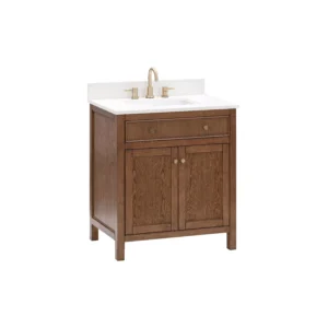 Dylan 31 in. Cinnamon Vanity with Quartz Top