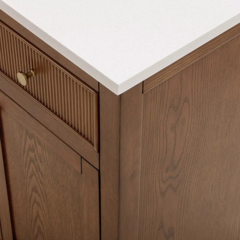 Dylan 31 in. Cinnamon Vanity with Quartz Top