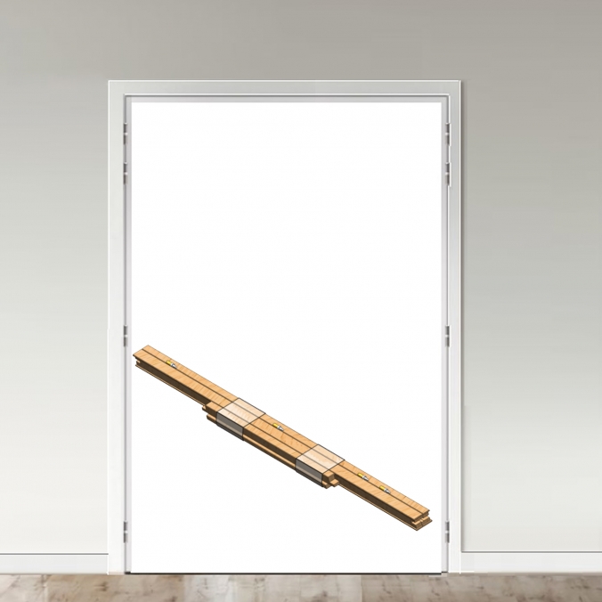 Huisserie bois en stock