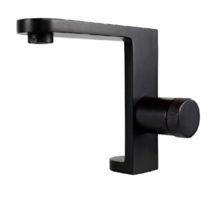 Mitigeur de lavabo noir MERIDA