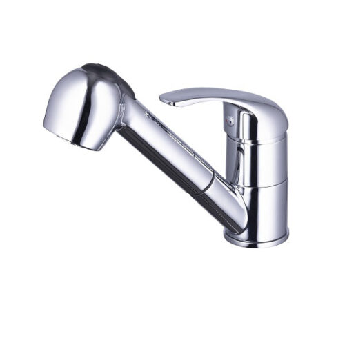Mitigeur évier à douchette POLA chromé