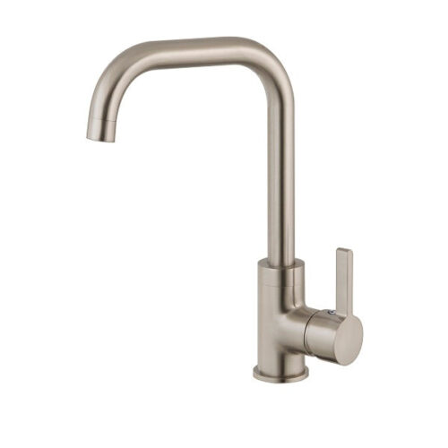 Mitigeur évier bec haut L COLORADO inox brossé