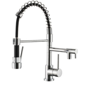 Mitigeur évier chef double sortie OASIS chromé