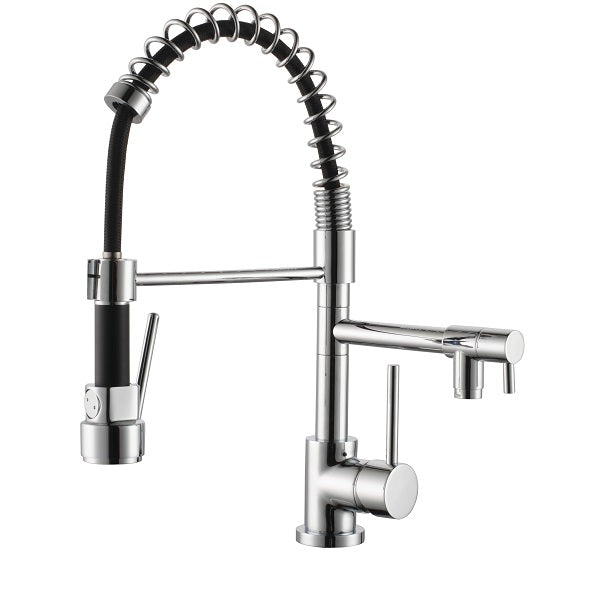 Mitigeur évier chef double sortie OASIS chromé