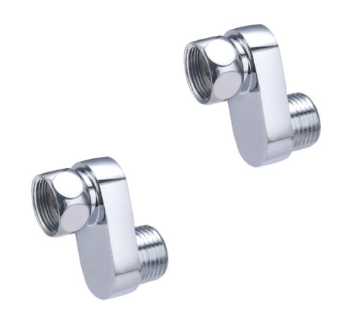 Paire de raccords sanitaires excentrés de 25 mm mâle femelle