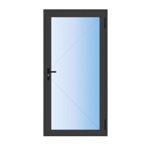 Porte fenêtre aluminium 1 vantail