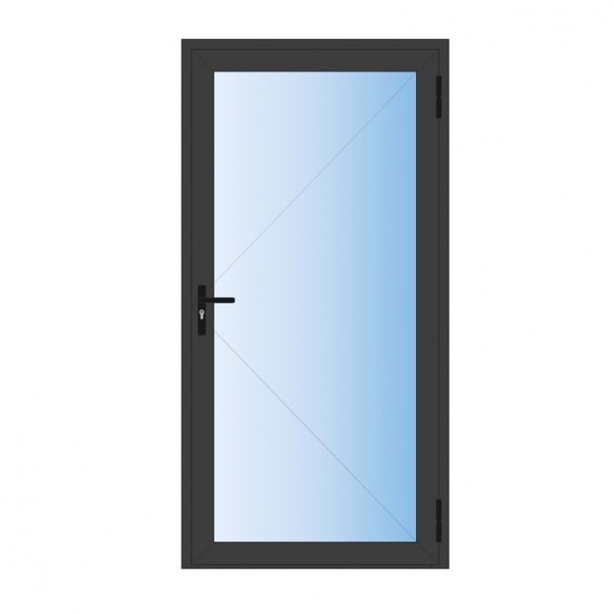 Porte fenêtre aluminium 1 vantail