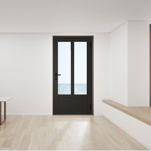 Porte fenêtre aluminium 1 vantail