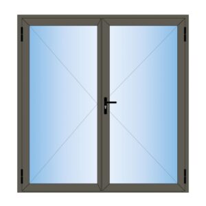 Porte fenêtre aluminium 2 vantaux