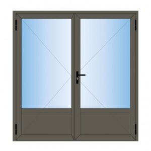 Porte fenêtre aluminium 2 vantaux