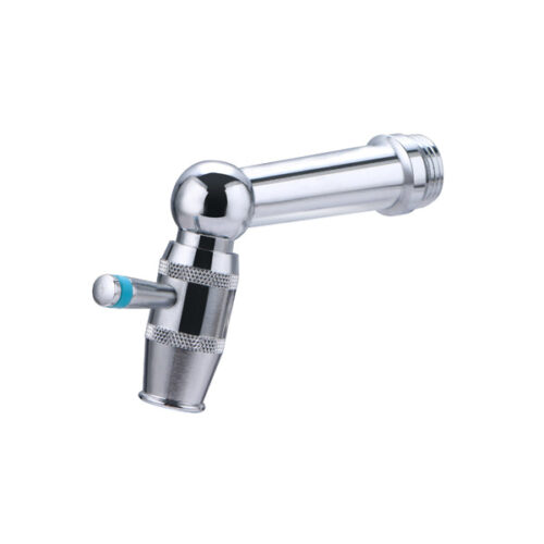 Robinet mural 1/4 tour